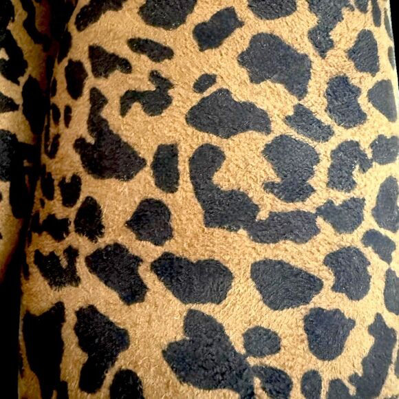 EASY SPIRIT Denisa eFlex Knit Block Heel Leopard Pumps, NEW! 10 Wide - Picture 6 of 8